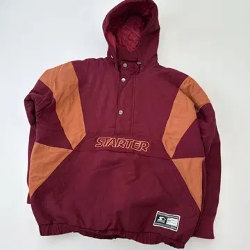 STARTER BLACK LABEL 풀오버 나일론 자켓