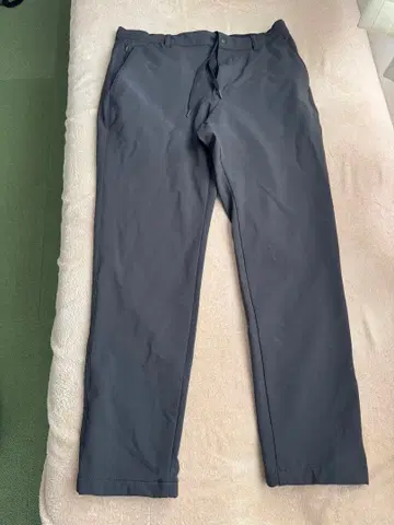 그레이 와이드 팬츠 L 사이즈