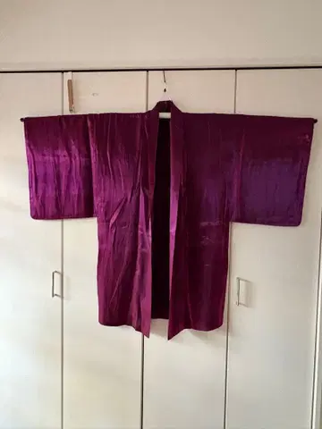 Rumi Rock 메탈릭 겉옷 메탈릭 퍼플