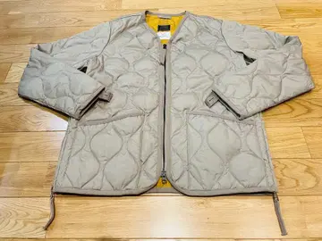 TAION V NECK ZIP JACKETS 베이지 S