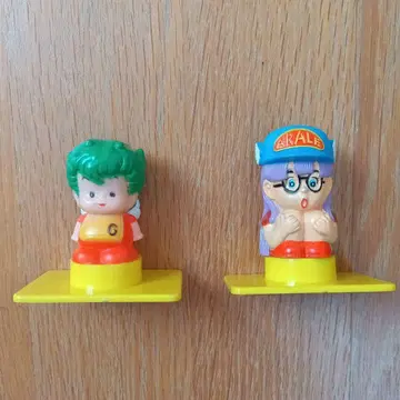 아라레짱 갓짱 피규어 스탬프 세트