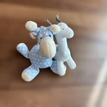 기린 봉제 인형 2개 세트