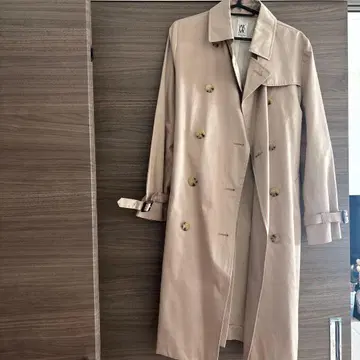 MICHEL KLEIN 베이지 트렌치코트