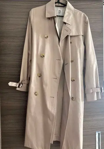 MICHEL KLEIN 베이지 트렌치코트