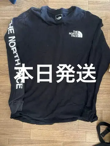 THE NORTH FACE 블랙 긴팔 셔츠 M