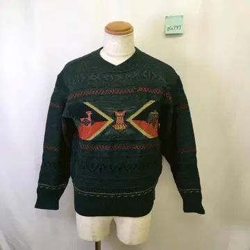 zG797 [ M ] MONSIEUR 올 패턴 긴팔 스웨터 크루넥