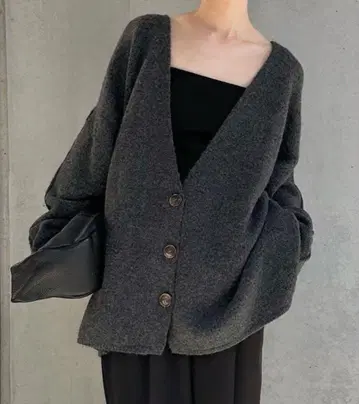 셀렉트 모카 니트 가디건