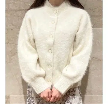 snidel 샤기 가디건