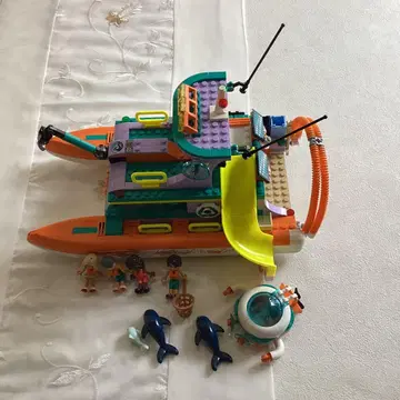 레고 프렌즈 41734 해상 구조 보트 완성품