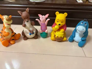 푸우와 친구들 소프트 비닐 5체 세트