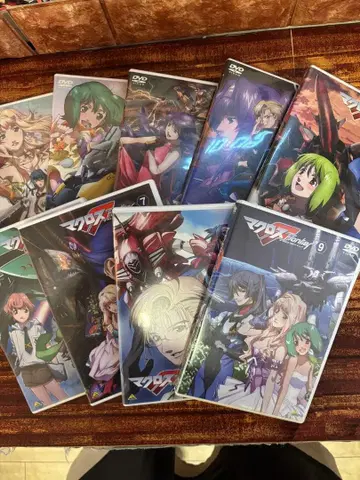 마크로스 F DVD 전 9권 세트