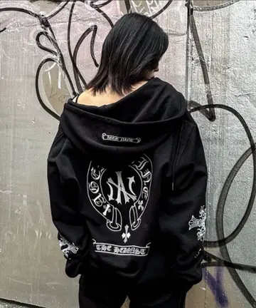 A'GEM/9 블랙 후드티