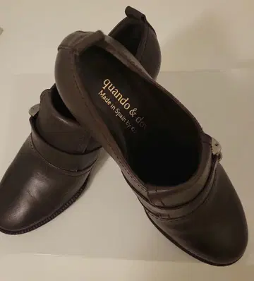 다크 브라운 펌프스 quando & dove 스페인산