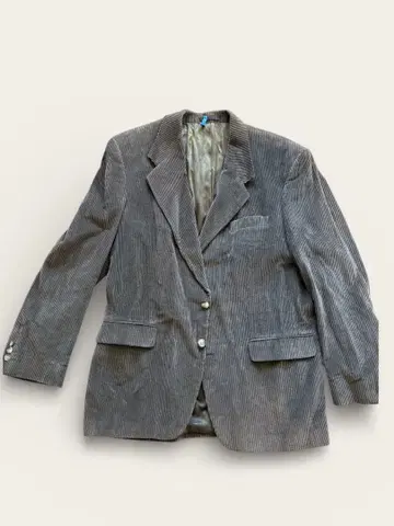 AUSTIN REED 브라운 계열 코듀로이 테일러드 자켓