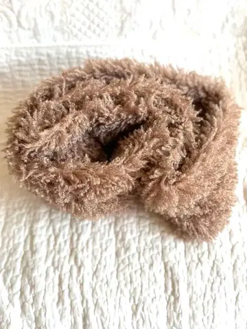 푸들 넥워머 베이지