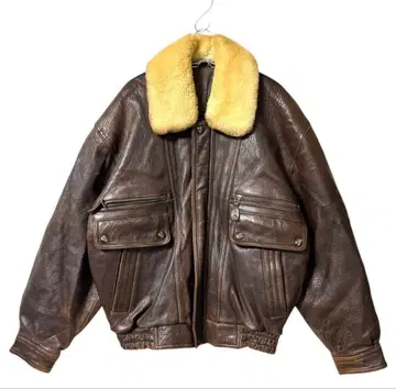 선착순 90s G-1 빈티지 가죽 자켓 플라이트 자켓 양가죽