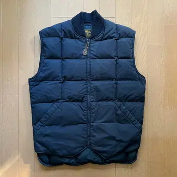 80s 90s 에디 바우어 다운 베스트 블랙 금 택