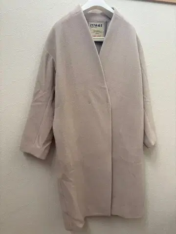 L'ESSAGE 베이지 롱 코트