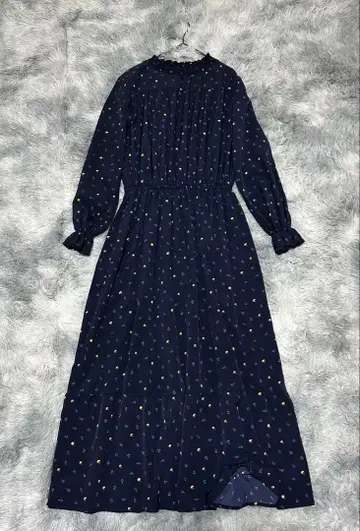 niko and - 니코앤드 원피스 꽃무늬 네이비 L 사이즈