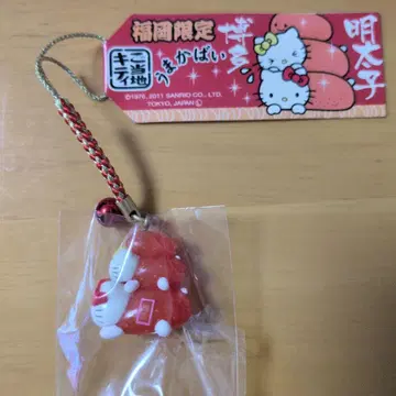 후쿠오카 한정판 헬로키티 스트랩