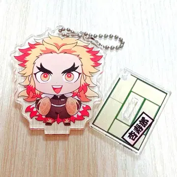 귀멸의 칼날 세가 콜라보 카페 아크릴 키링 타이야키 렌고쿠 쿄쥬로