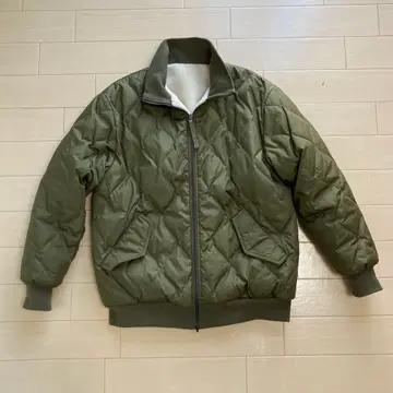 TAION 리버서블 다운 자켓 체온 밀리터리