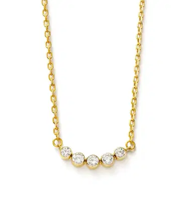 코란토테 리엘리 커브 목걸이