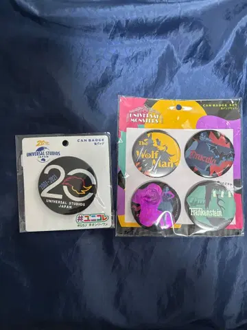 유니버셜 스튜디오 재팬 캔뱃지 세트