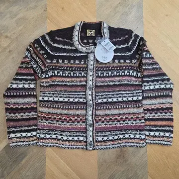 [ 새상품 ] sato seni 멀티 컬러 니트 가디건 S 사이즈 y58