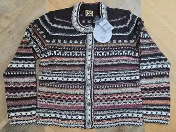 [ 새상품 ] sato seni 멀티 컬러 니트 가디건 S 사이즈 y58