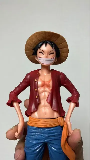 원피스 루피 피규어 (표정 부품), (상자 없음)