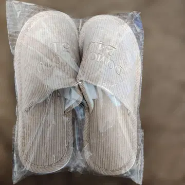 [ 미개봉 새상품 ] DOMOTO 팬미팅 FC 회원 한정판 룸 슬리퍼