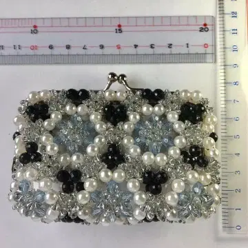 [ 핸드메이드 ] 비즈 소품함 가마구치 동전 지갑