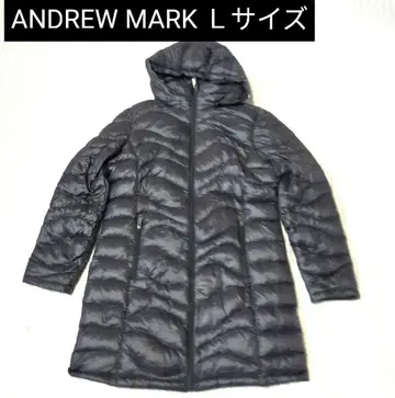 ANDREW MARK 다운 자켓 블랙 L 사이즈 경량