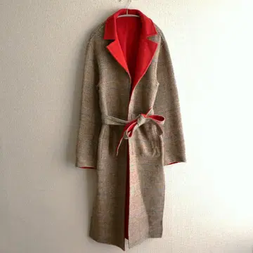 SLY 스라이 리버서블 가운 코트 롱 코트