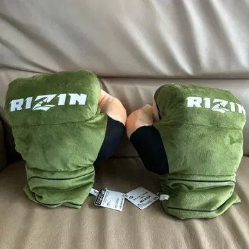 RIZIN BIG 그로브 봉제 인형 오른손 왼손 총 2종