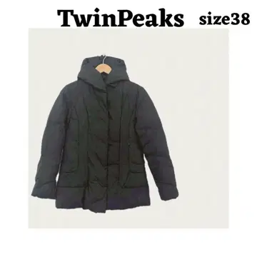 TwinPeaks 다운 자켓 사이즈 38 다운 70% 페더 30%