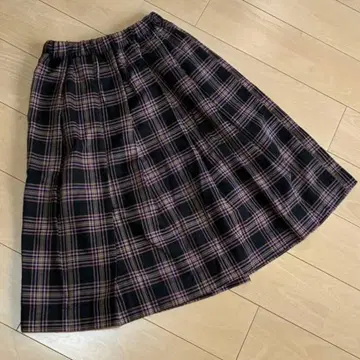 calen h. 카렌아쉬 체크 플리츠 스커트