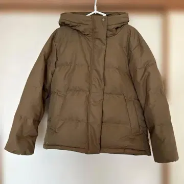 무인양품 후드 부착 다운 자켓 S 사이즈