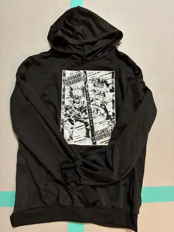 나의 히어로 아카데미아 후드 부착 후드티 프리 사이즈