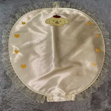 산리오 퀼팅 부채 커버 폼폼푸딩