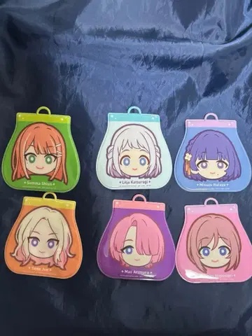 아크릴 키링 6개 세트