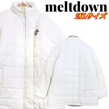 meltdown 멜트다운 로고 자수 롱 패딩 자켓 XXL 사이즈