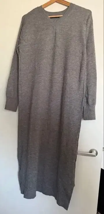 니트 롱 원피스 베스트 3way