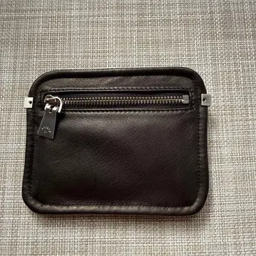 aniary 블랙 가죽 코인 케이스