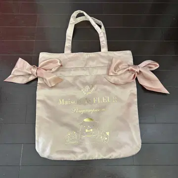 Maison de FLEUR x 산리오 토트백 폼폼푸딩