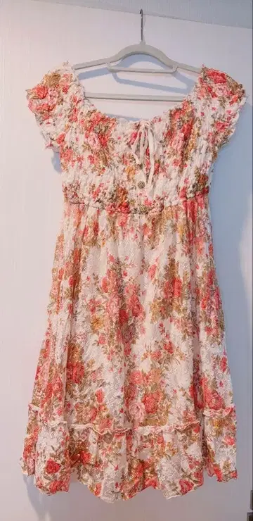 LIZLISA 레어 희귀 헤이세이 히메갸루 리즈리사 원피스 꽃무늬 로즈