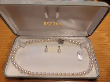 이세탄 진주 목걸이