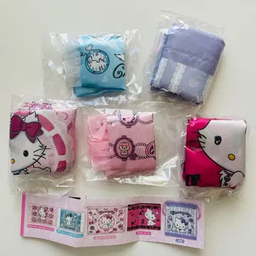 챠미키티 걸리시 모듬 컬렉션 파우치 5종 컴플리트