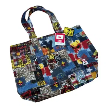 MY FIRST HYSTERIC 히스테릭 미니 올 패턴 토트백